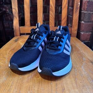 Adidas womens X_PLRPATH running workout athletic sneakers black/ pink 6